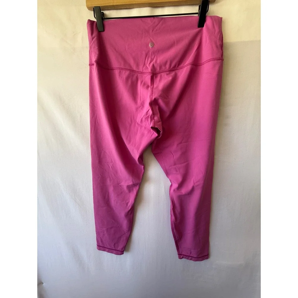 Lululemon Align High-Rise Pant 25 Pink Nulu Yoga Leggings LW5DRJS Size 14‎